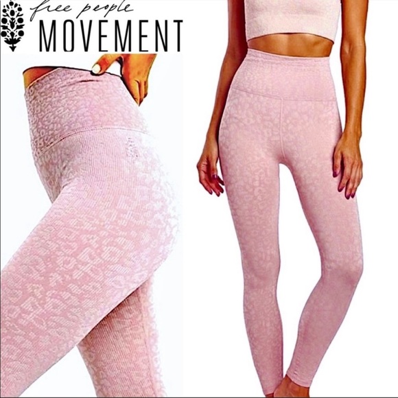 Free People Movement Good Karma Leopard Legging - Picture 2 of 4